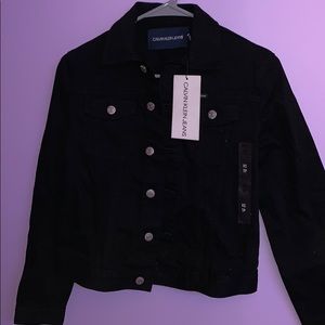 Calvin Klein Black Denim Jacket